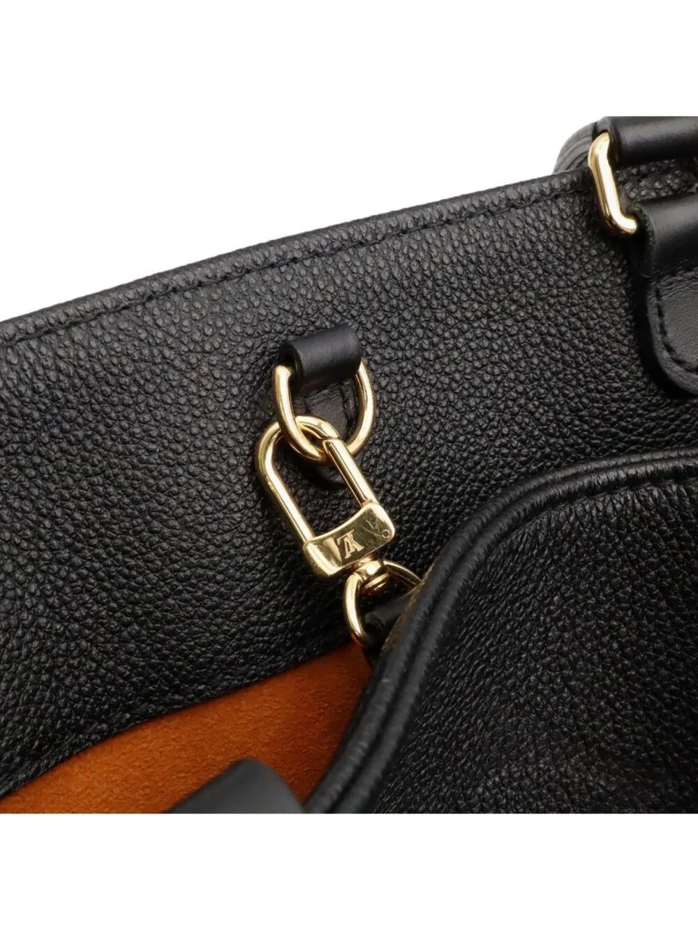 Louis Vuitton Monogram Empreinte on the Go GM Tote Large Shoulder Bag 2-Way